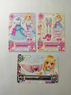 johnleeknb様　アイカツ　アーガイルブルーワンピースセット