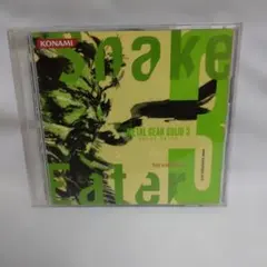 METAL GEAR SOLID 3 SNAKE EATER CD