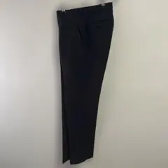 ユニクロ　感動パンツ　ウールライク　ネイビー　美品　79×76