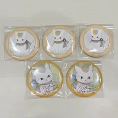 夏目友人帳コラボカフェ 切手風アクリルステッカー ニャンコ先生