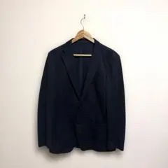 ユニクロ　コンフォートジャケット　2b ネイビー　紺　L