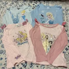ディズニープリンセス 長袖カットソー 100cm