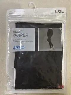 新品　ユニクロ　エアリズム　ボディシェイパーレギンス　L/XL ブラック