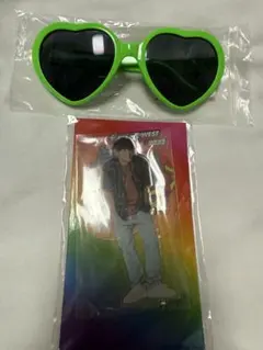 神山智洋 サングラス WEST. アクリルスタンド　アクスタ　桐山照史