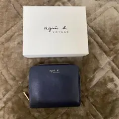 ★agnes b VOYAGE(アニエスベーボヤージュ) 財布 ネイビー 美品のサムネイル
