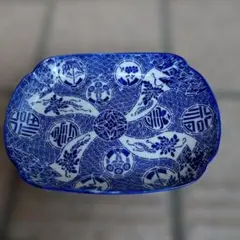 鮭グラタン 様 専用 古伊万里波うさぎ文皿 古伊万里うさぎ文皿 3枚