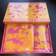 ミッキーマウス ジャガードタオルセット