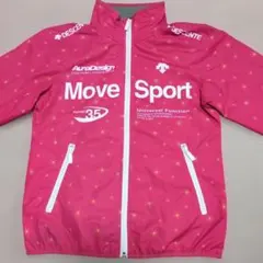 DESCENTE Move Sport フルジップ ジャケット ピンク