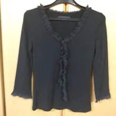 ✨美品✨ANAYI 黒トップス Sサイズ