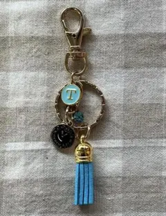 （5）メンカラキーホルダー　水色　寺西くん　timelesz