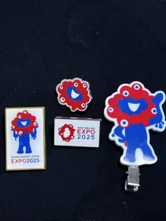EXPO 2025 ミャクミャクバッジ 4個セット