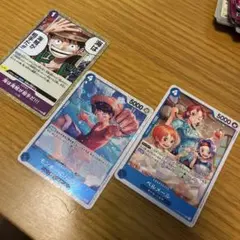 ワンピースカードゲーム モンキー・D・ルフィ 他 3枚セットのサムネイル