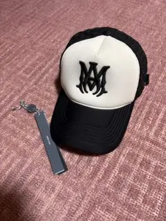 AMIRI キャップ ベージュ ブラウン トラッカー - メルカリ