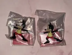 ディズニー　ガチャガチャ　ヨガスタイル　ミッキーマウス2点