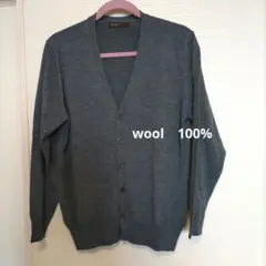 BUSINESS EXPERT ウールカーディガン M