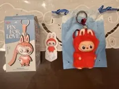 LABUBU PIN FOR LOVE シリーズぬいぐるみペンダント 「X」