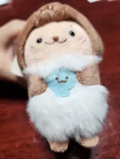 断*中様 しろたん　らっこいぬ　マスコットキーホルダー