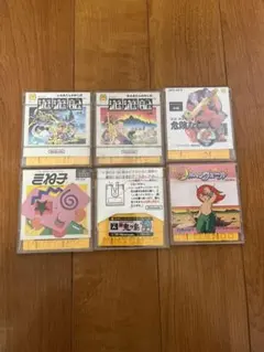 中古 ファミコン ディスクカード 6枚セット レトロゲーム 昭和レトロ