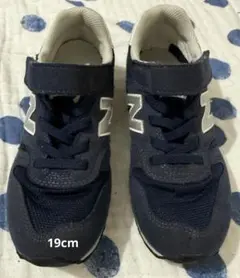 New Balance ネイビー スニーカー 19cm