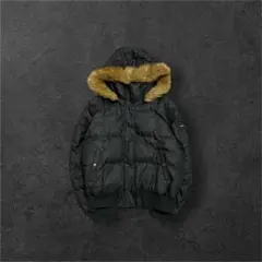 00s archive 短丈 ファー ダウンジャケット N-2B y2k 平成