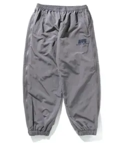 アベイシングエイプ BAPE 24AW サイドジップ ナイロントラックパンツ L