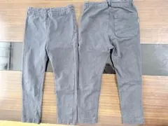 ブラックロングパンツ 95-105cm