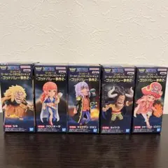 ワンピース ワールドコレクタブルフィギュア5体セット