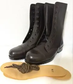 【美品、レア物】ミリタリーブーツ 半長靴　25.5cm PX品 2025年最新】旧半長靴の人気アイテム - メルカリ