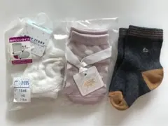 【新品未使用】ベビー ソックス 3点セット　くつした