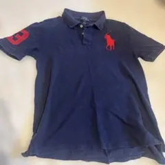 POLO RALPH LAUREN 半袖 ポロシャツ ネイビー L