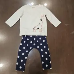 NEXT baby ネクストベビー キリン セットアップ 上下セット