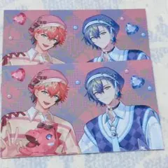 ぎゃうるふ　ランダムチェキ風カード　小柳ロウ　赤城ウェン