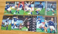 Jリーグチップスカード　2002年日本代表カード10枚セット