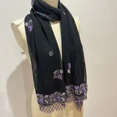 キ*ん様 アナスイANNA SUI★刺繍ストール【送料無料】【匿名配送】のサムネイル