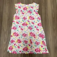 agnès b.アニエスベー 花柄 ノースリーブワンピース 80cm（サイズ1