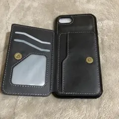 iPhone SE 第二世代 ケース iPhone8 iPhone7　ブラック