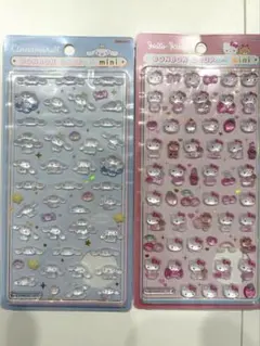 正規品　ボンボンドロップシール　ミニ　キティ　シナモロール