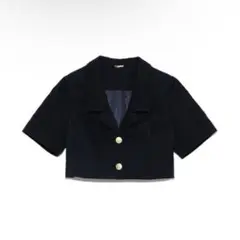 ハーフスリーブタフタジャケット スナイデル