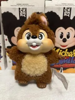チップ Mickey Family ぬいぐるみキーチェーンPOPMART