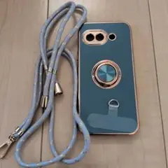 Google pixel 9a ケース ショルダー リング付き ストラップ付