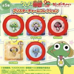 ケロロ軍曹 ブリスターチャームコレクション　ミニチュアパッケージ