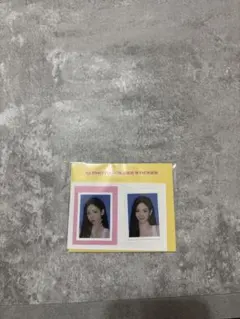 【aespa カリナ】　フォトフォルダーステッカー