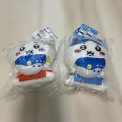 【新品未開封】山口限定ちいかわ 「ふく」 ぬいぐるみキーチェーン2種セット