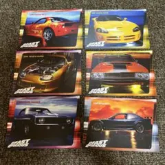 ワイルドスピード　ポストカード６枚