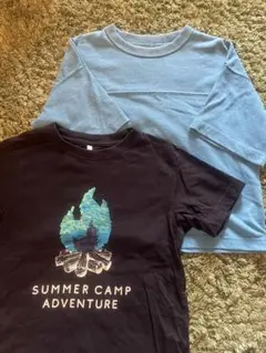 GU ゃTシャツ2枚セット スパンコールのサムネイル