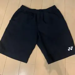 YONEX ブラック ハーフパンツ JP S