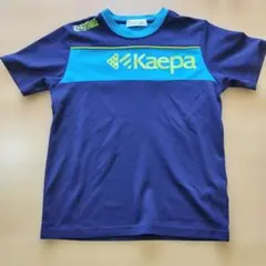 Kaepa Tシャツ 150 ネイビー/ターコイズ