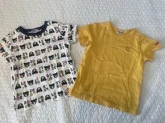 DOUBLE.B ミキハウス　クマプリント Tシャツ 110