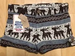 【新品タグ付】ノルディック柄ショートパンツ