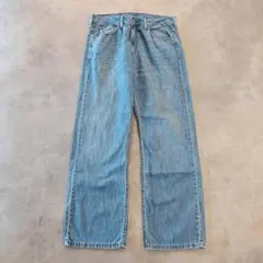 リーバイス569 Levis W32 ブルーデニム 青 ヒゲ 古着 18313